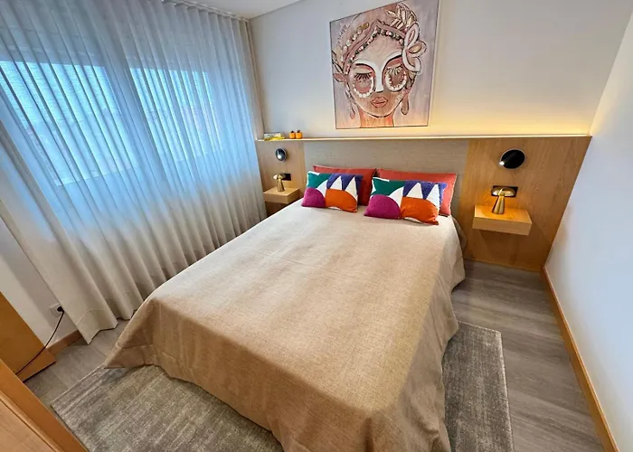 Apartment Blue Leca T1 3º Andar - Traseiras *